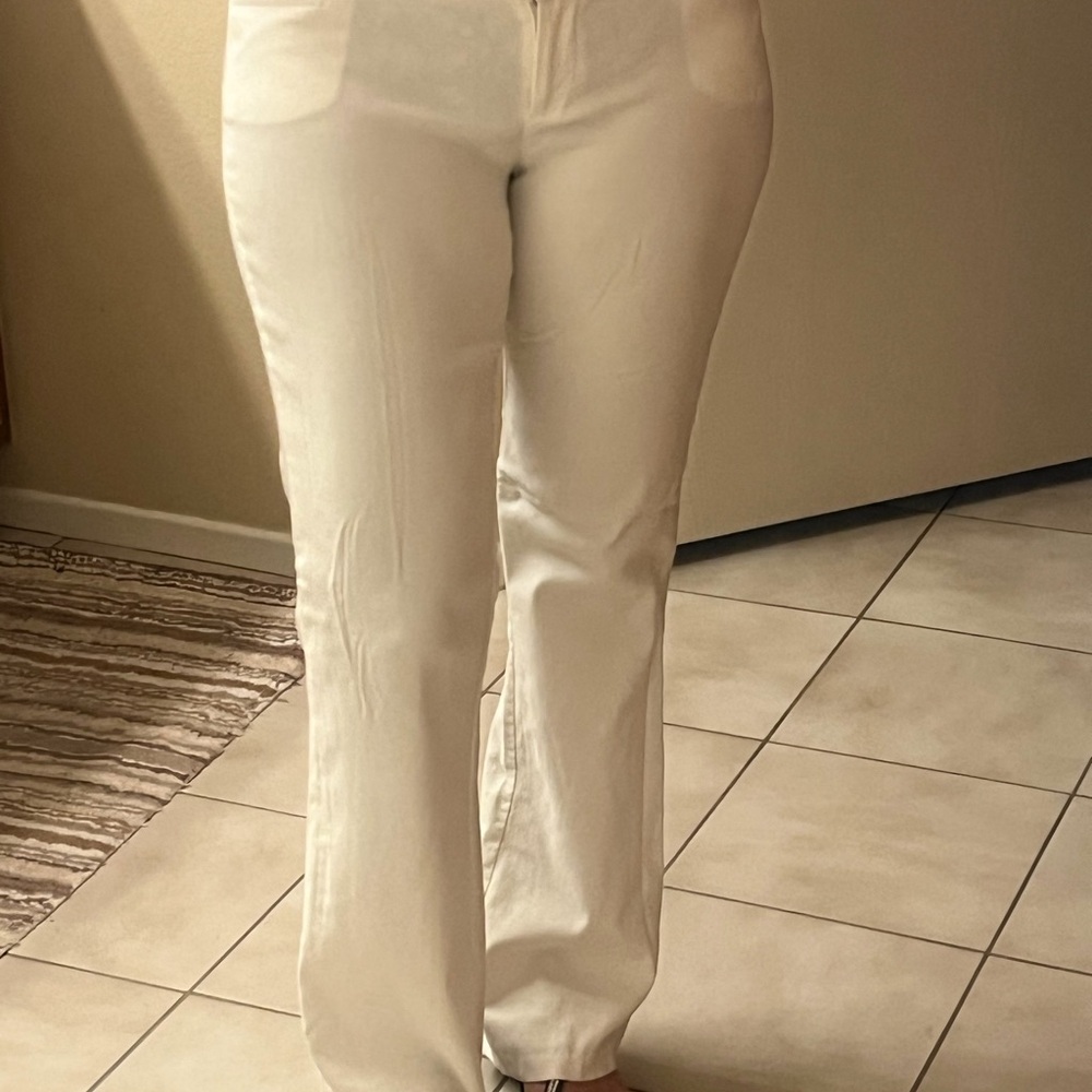 Have & Have White Flared Dress Pants Slacks
